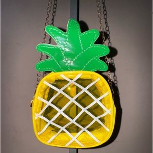 Brand New without tags pineapple crossbody handbag
